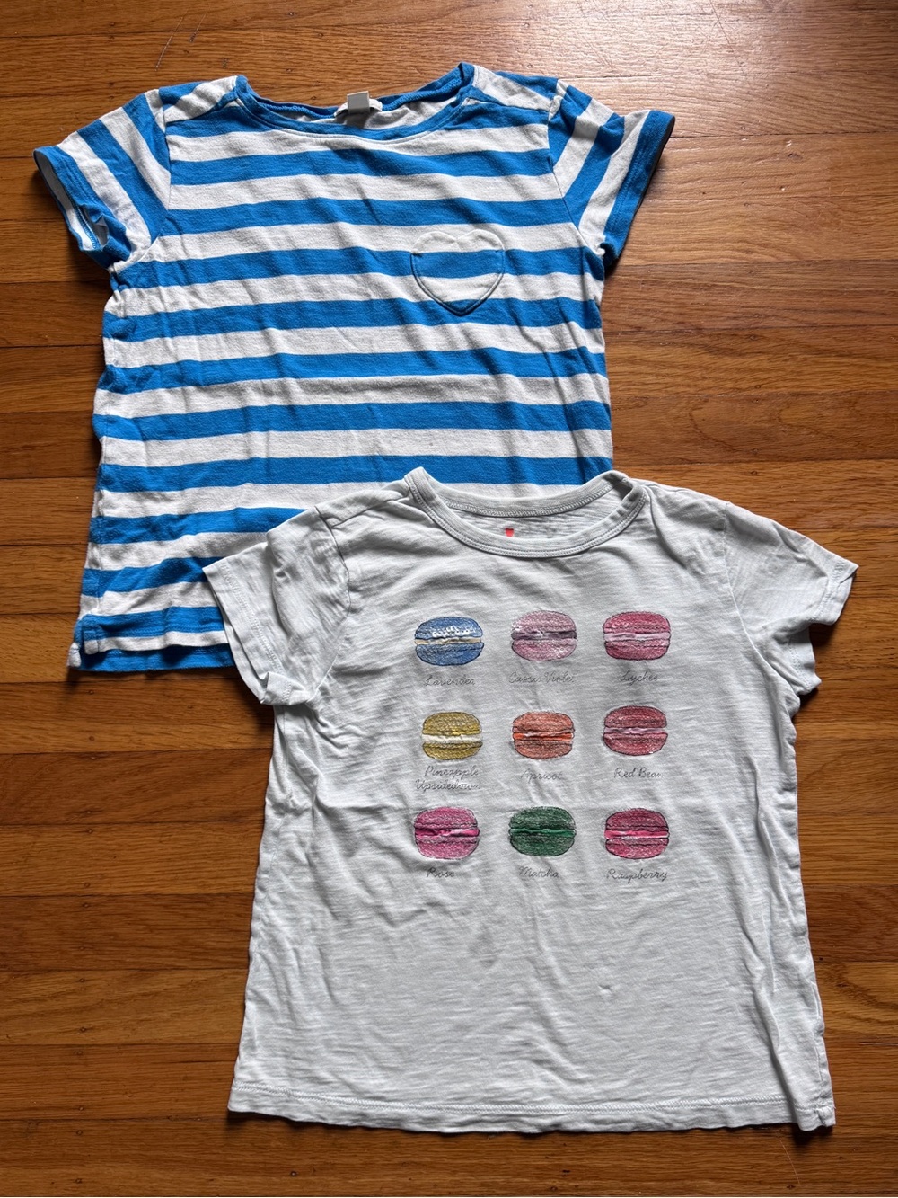 Crewcuts / Bundle of tees: Macarons + stripes